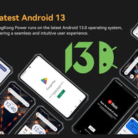 CUBOT Kingkong Power Outdoor Smartphone Android13,16GB+256GB,10600mAh(33W)/6.5”/48MP+20MP Night Vision,IP68/Dual 4G SIM/NFC/GPS