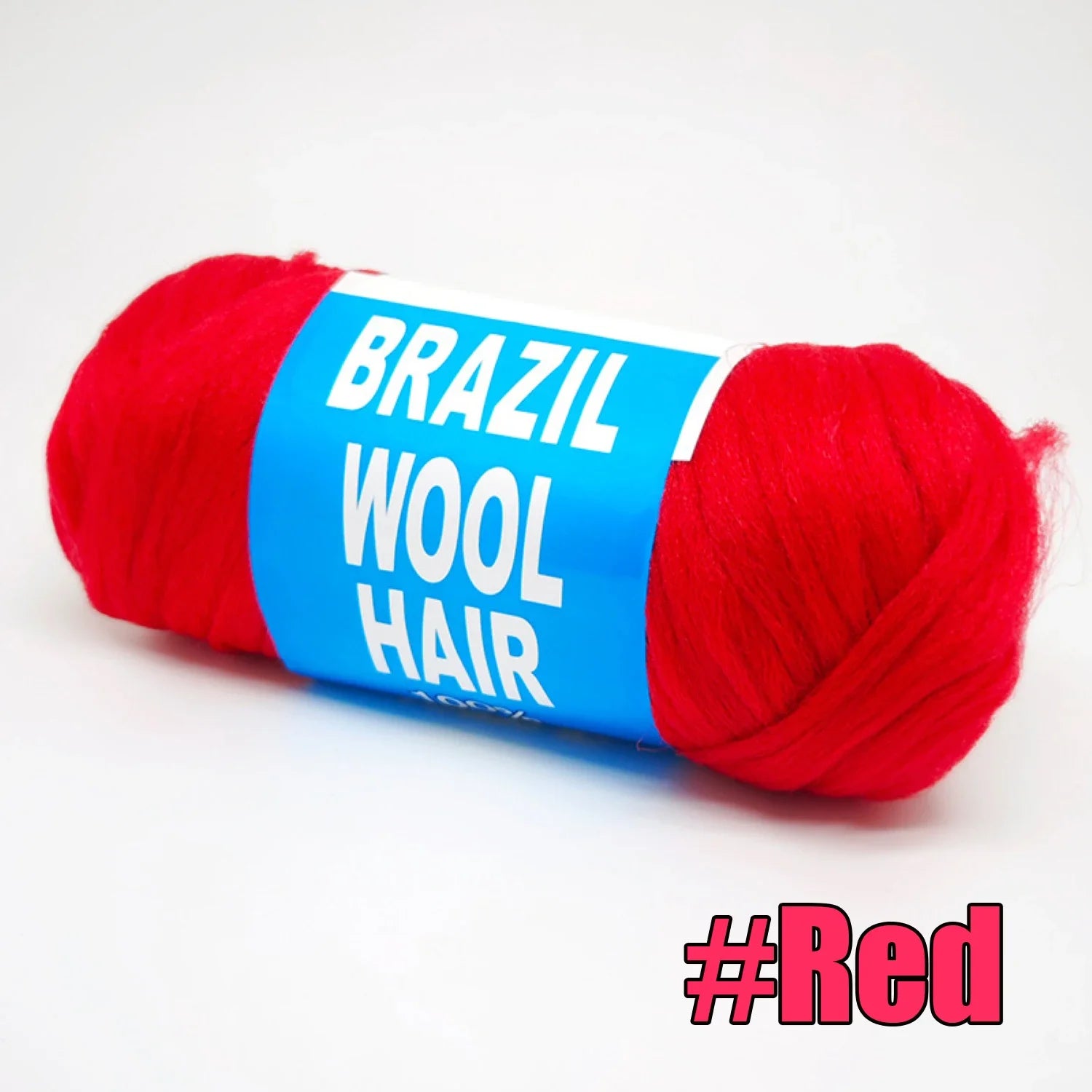 70g/ball Brazilian Wool Hair Yarn for Braiding Synthetic Artificial Senegalese Twisting Wig Hair Attachment Knitting Salon