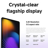 Global Version Xiaomi Pad 7 Snapdragon 7+ Gen 3 Octa-core CPU Tablet 8850mAh 13MP Camera 11.2" 3.2K Display 144Hz