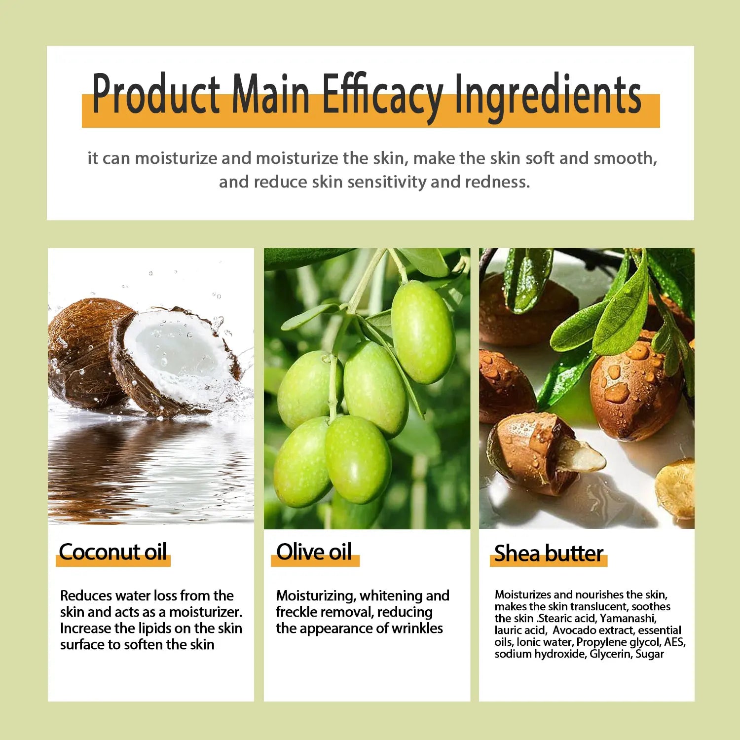 100g AFRICAN BLACK SOAP Shea Butter Bar Moisturizing Acne Treatment Cleanser for Clear Skin Care Deep Cleaning Glowing