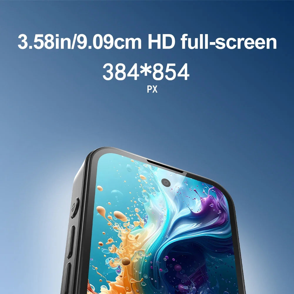 SOYES Q333 Mini Smartphone 4GB RAM 64GB ROM Android 12.0 Face Unlock 2000mAh 4G LTE Type-C OTG 3.58‘’ Screen Small Phone