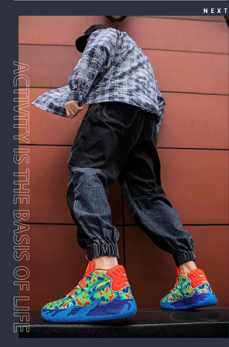 2025 New Basketball Shoes Men Breathable Comfortable Sneakers Training Sports Basketball Sneakers Women Shoes Free Shipping