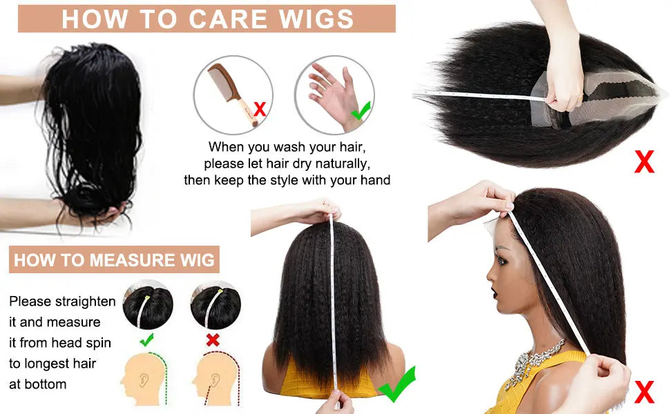 13x4 Transparent Lace Front Brazilian Human Hair Wig Sale Kinky Straight 180% Lace Frontal Yaki Human Hair Wigs Short Lace Wig