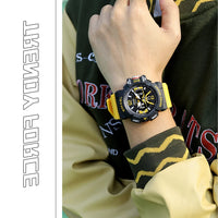 SMAEL Sport Watch for Men Waterproof Wristwatches Student Dual Display Digital Multi-function Stopwatch Clocks 8065 Male Watches