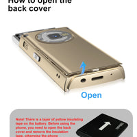 SERVO N95 PRO 2G GSM Slide Screen Mini Mobile Phone Magic Voice Call Recording MP3/MP4 Player Blacklist Small Cellphone FM Radio