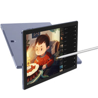 Global Version 14 Inch 1920x1080 IPS Big Screen Tablet PC 5+13MP Camera 12+256GB Deca-Core планшет 2 IN 1 Tablets Android Laptop