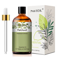 PHATOIL 100ml Natural Essential Oil For Skin Aromatherapy Lemongrass Eucalyptus Lavender  Peppermint Fragrance Essential Oils