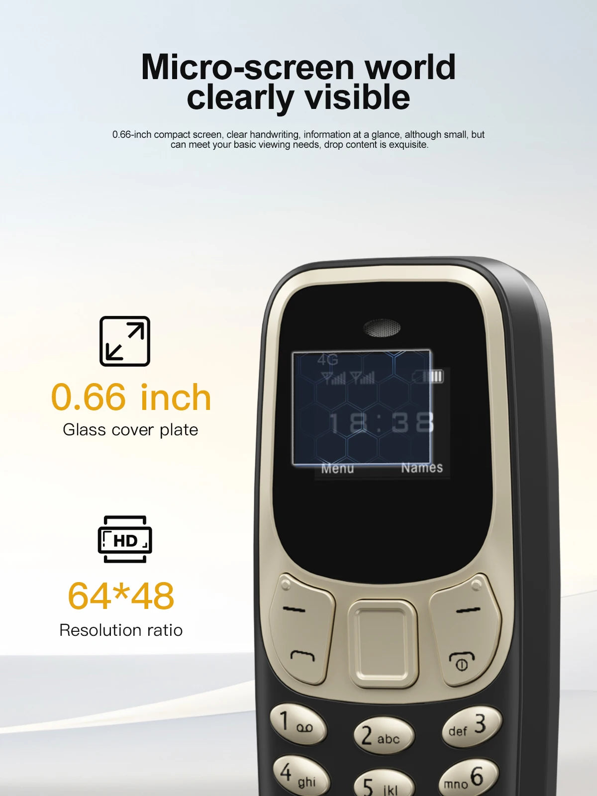 SERVO BM10 4G Mini Button Function Phone Speed Dial Auto Call Recorder Blacklist 2 SIM Small Mobile Phone Multilingual 2025 New