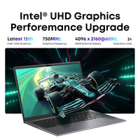 CHUWI 14.1-inch GemiBook XPro Laptop Intel N100/N150 Graphics 600 GPU Screen 8GB RAM 256GB SSD With Cooling Fan Windows 11