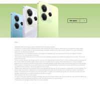 Xiaomi Redmi Note 14 Global Version MediaTek Helio G99-Ultra 108MP AI Camera 6.67" AMOLED 120Hz Display 5500mAh