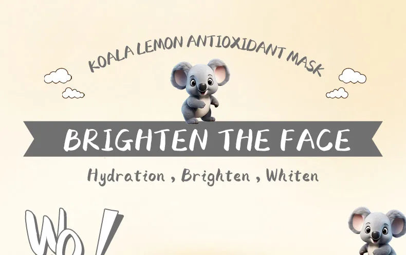 5pcs SADOER Cartoon Fresh Fruit Facial Mask Anti Wrinkle Moisturizing Soothing Brightening Hydrating Face Mask Skin Care