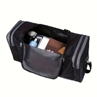 Large Capacity Multifunctional Nylon Luggage Bag Foldable Portable Travel Duffel for Men Business Trip Clothing Storage