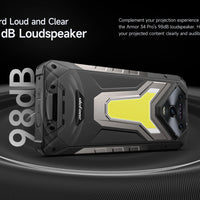 【World Premiere】Ulefone Armor 34 Pro 5G AI Rugged Phone 25500mAh Up to 32GB+512GB Built-in Projector 120Hz 6.95" NFC Smartphone