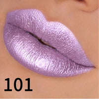19 colors glitter lipstick hydrating red pink sparkling shine lip color highly pigmented lip tints metallic finish lip makeup