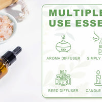 PHATOIL 100ml Natural Essential Oil For Skin Aromatherapy Lemongrass Eucalyptus Lavender  Peppermint Fragrance Essential Oils