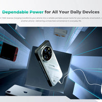Oukitel WP62 5G Rugged Smartphone 48GB(16+32) +512GB, 6.6" FHD+ 108MP Camera Mobile Phone, 11000mAh 33W, Android 15 Cellphone