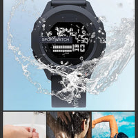 Men's Sports Watches Alarm Clock Multifunction Men LED Digital Watch Waterproof Fitness Sport Electronic Watch for Male Clock