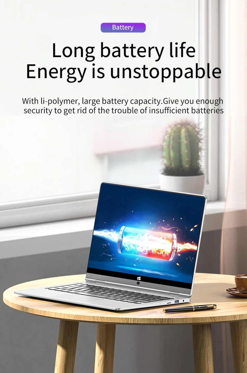 2 in 1 mini Laptop Computer Portable Touch Screen 11.6" Intel N4020 8GB 512GB Windows 11 Pro Office Learning Tablet PC Notebook