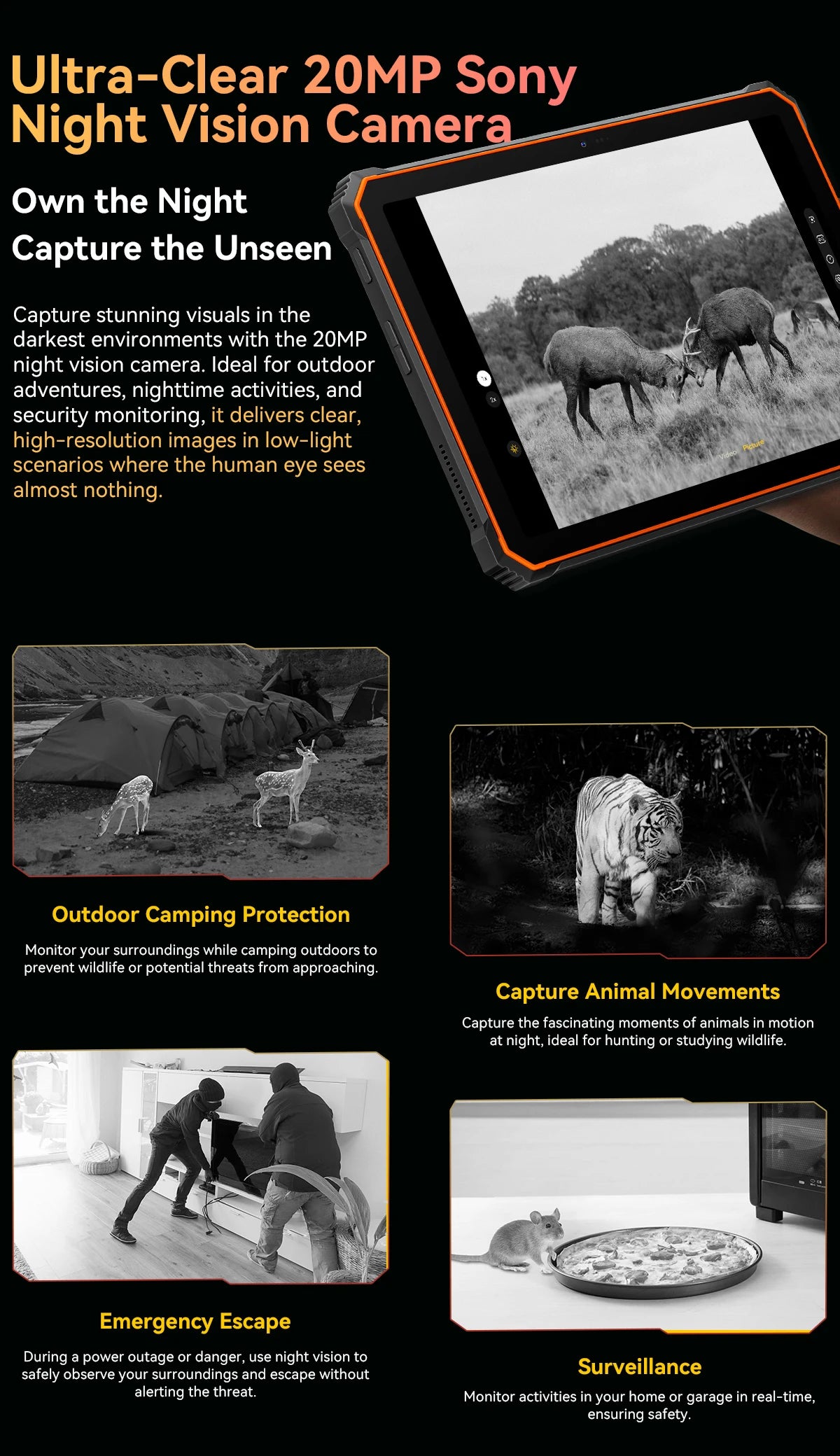 [World Premiere] Blackview Active 10 Pro Rugged Tablets 5G MTK 7300, 11" FHD+ Display, 12GB 512GB, 30000mAh Battery 108MP Camera