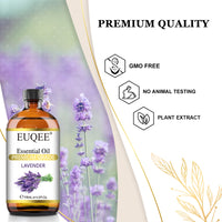 EUQEE 4 Fl Oz Essential Oils for Aromatherapy Humidifiers Aromatic Diffuser Making Scents Candle Handmade Soap Home Fragrance