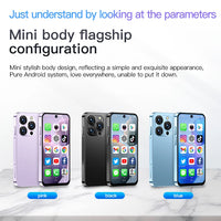 SOYES XS19 Mini Smartphone 3.88in 2GB RAM 16GB ROM Android10.0 With Facial Recognition Dual SIM Standby 3G Network Small Phone