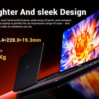 Firebat Laptop AT15 15.6 Inch Intel N150 DDR4 16GB RAM 512GB 1TB SSD 1920*1080 Windows 11 Notebook Backlit Integrated Numpad