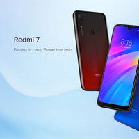 Xiaomi Redmi 7 Cellphone with Phone Case, Dual SIM Solt Cellphone Android Cell Phone Dual Camera  used phone