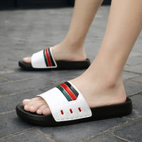 Summer Men's Trend Slides Man Shoes Non-slip Casual Slippers Indoor Outdoor EVA Sandals Beach Garden Sandals Big Size46 47 48