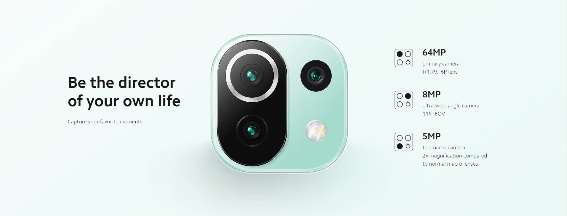 Xiaomi mi 11 Lite smartphone Cell Phones 5G  AMOLED Snapdragon 780G 64MP Full Screen 90HZ used phone