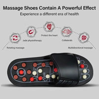 Acupoint Massage Slippers Therapy Massager Shoes For Feet Unisex Home Flip Flop Health Care Medical Rotating Foot Massager Shoes