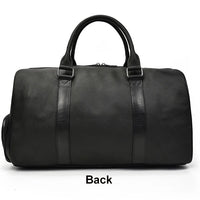 Luxury Genuine Leather Men Women Travel Bag Cow Leather Carry On Luggage Bag Travel Shoulder Bag Male Female Weekend Duffle Bag