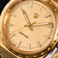 PAGANI DESIGN 2025 New Thin 7mm Fashion Men Quartz Watch V2 Stainless Steel Sapphire 10Bar Waterproof  C3 reloj hombre