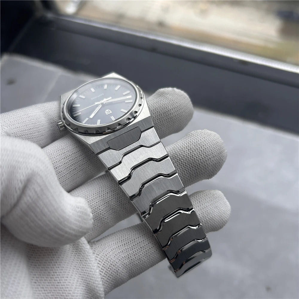 2025 New PAGANI DESIGN Men's Quartz Watch 37MM VJ21 Sapphire Stainless Steel Waterproof Wristwatches Reloj Hombre PDYS020