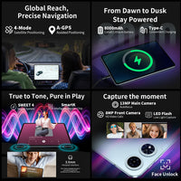 Teclast T60 Plus Tablet 12" 90Hz 2K Display Android 14 MTK G88 Octa-Core Max 16GB RAM 128GB ROM Widevine L1 4G LTE GPS 8000mAh