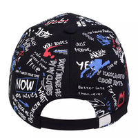 Korea Graffiti Fashion Hipster Hat Personality Trend Men's And Women's Baseball Caps Hip Hop Caps