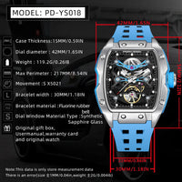 PAGANI DESIGN Automatic Watch New Men Mechanical Europe and America Watch Top Brand Sapphire Glass  50M Waterproof Watch Men