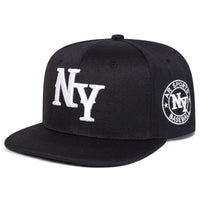 Unisex NY Letter Embroidery Hip-hop Hats Spring and Autumn Outdoor Adjustable Casual Baseball Caps Sunscreen Hat Sports Cap