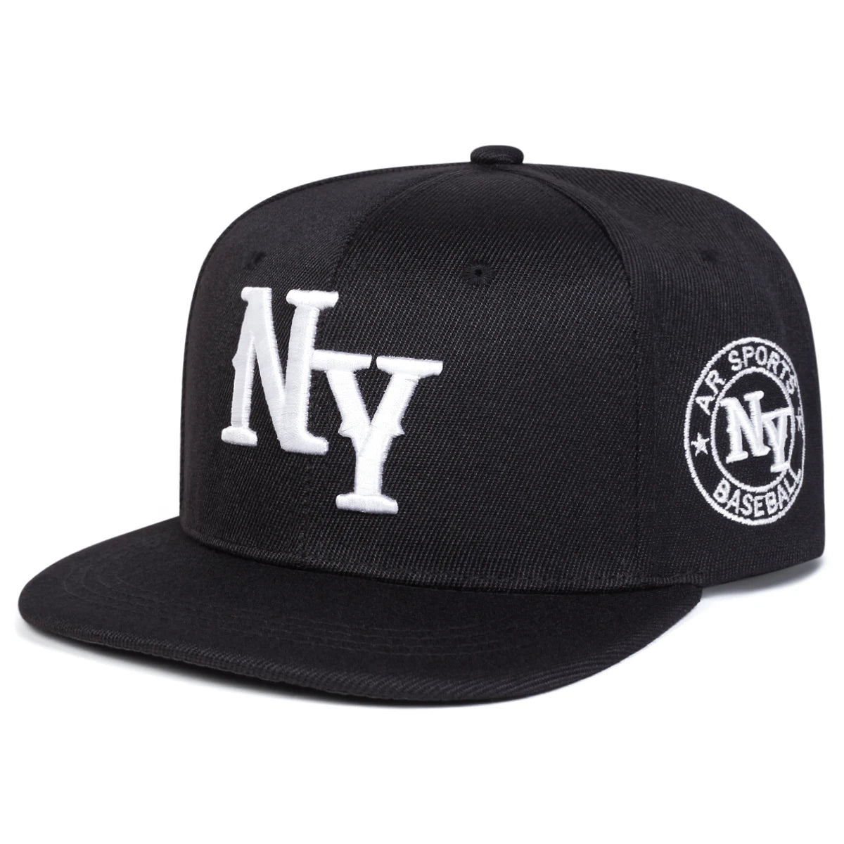 Unisex NY Letter Embroidery Hip-hop Hats Spring and Autumn Outdoor Adjustable Casual Baseball Caps Sunscreen Hat Sports Cap