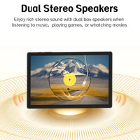 ANRY 10.95 Inch Tablet Android 15 HD Display 12GB RAM 128 ROM Fast Charging 8000mAh 5G WiFi Octa-Code Android Tablets with Case