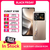 Smartphone 5G Cubot X100, Android 15, Dimensity 7025, 6nm, 2.5GHz,6.88-inch Screen,16GB(8+8),256GB, 64MP Camera, 5100mAh Battery