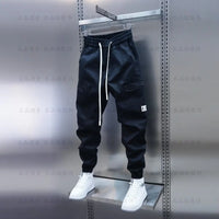 2023 Spring Autumn Men's Trousers Janpan Fashion Streetwear Joggers Pants Men Casual Men Clothing Elastic Waist Sweatpants Men