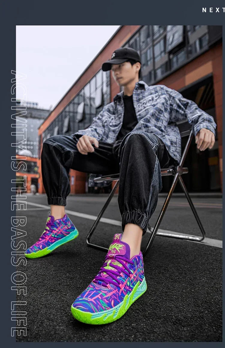 2025 New Basketball Shoes Men Breathable Comfortable Sneakers Training Sports Basketball Sneakers Women Shoes Free Shipping