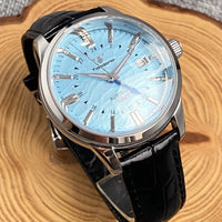 Tandorio 200M Water Resistant Dive NH34 GMT Cream Black Dial Automatic Watch Men Sapphire Polished Case Glass Back Montre hommes