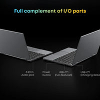 CHUWI MiniBook X Laptop Tablet 2 In 1 Intel N150 CPU 10.51" FHD IPS Screen 12GB LPDDR5 512G SSD Windows 11 Notebook 1200*1920