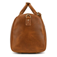 Luxury Genuine Leather Men Women Travel Bag Cow Leather Carry On Luggage Bag Travel Shoulder Bag Male Female Weekend Duffle Bag