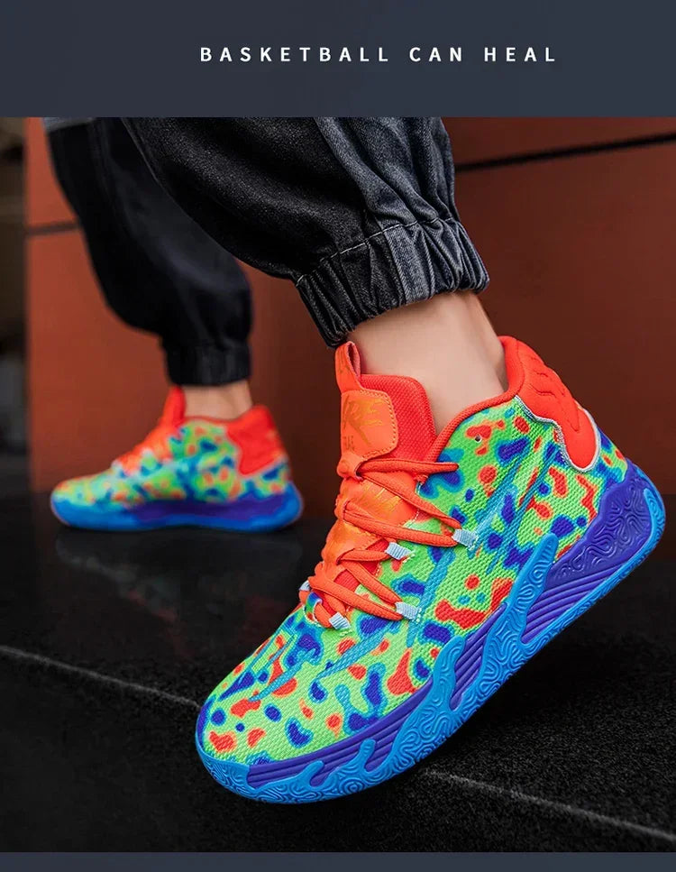 2025 New Basketball Shoes Men Breathable Comfortable Sneakers Training Sports Basketball Sneakers Women Shoes Free Shipping