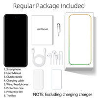 Global Vision S24 Ultra Smartphone 5G Android 5800mAH 8GB RAM 512G ROM 6.8Inch 1920x1080HD 24+48MP MTK10 4G Network Mobile Phone