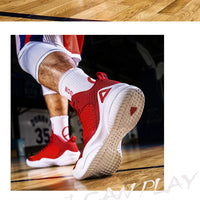 PEAK Lou Williams Basketball Shoes Men Cushion Zapatillas Durable Non-slip Outsole Outdoor Training Sport Sneakers Plus Size