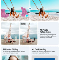 Blackview SHARK 6 AI Smartphone Android 15 Unisoc T8100 5G Mobile Phone 6.88'' Display 120Hz,  8+16GB RAM,128GB+2TB ROM, 5000mAh