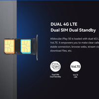 Alldocube iPlay50 2024 10.4 2000*1200 Tablet UNISOC T618 Octa Core Android 14 6GB RAM 128GB ROM Netflix L1 4G Dual SIM Card